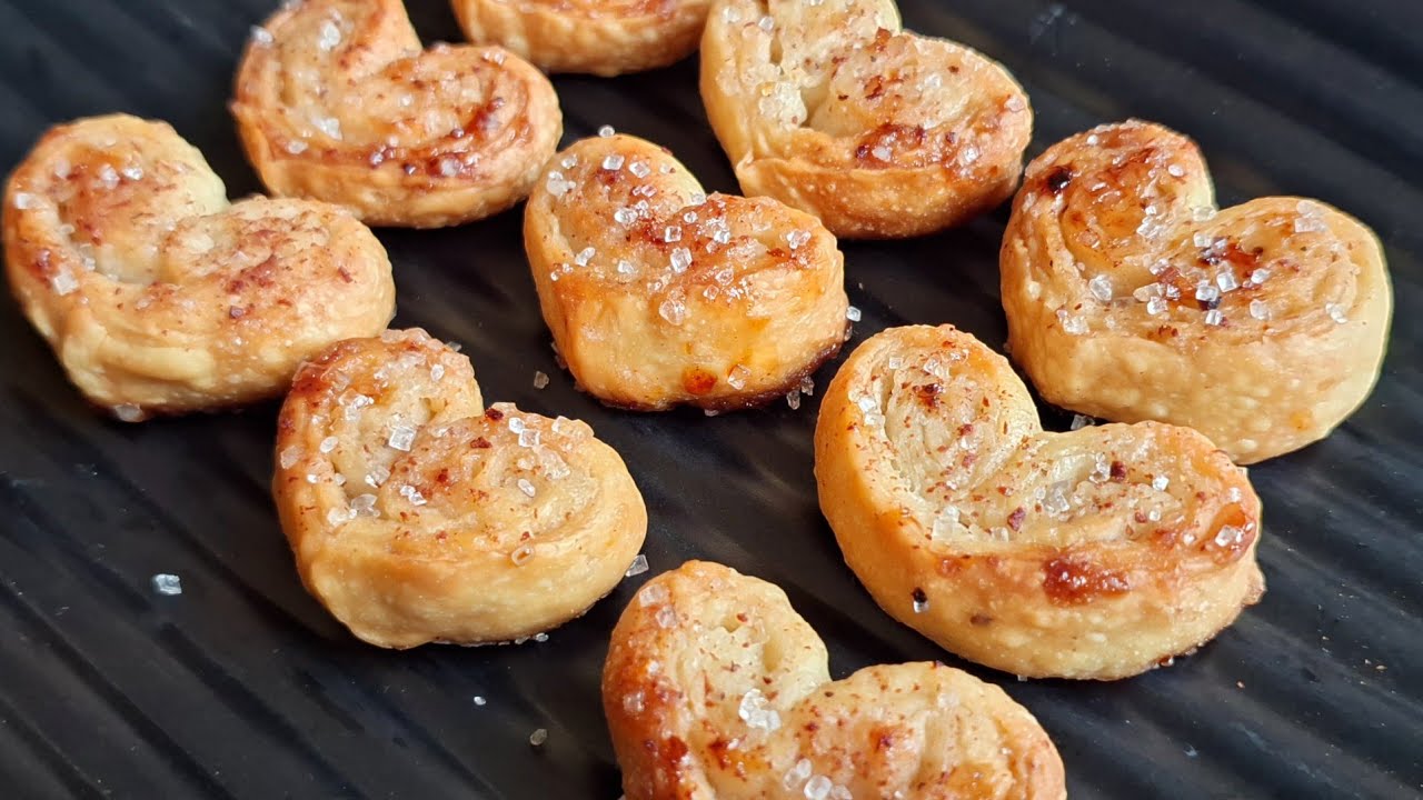 How to Make Little Hearts Biscuits at Home | Only 3 Ingredients @VeenasCookingWorld