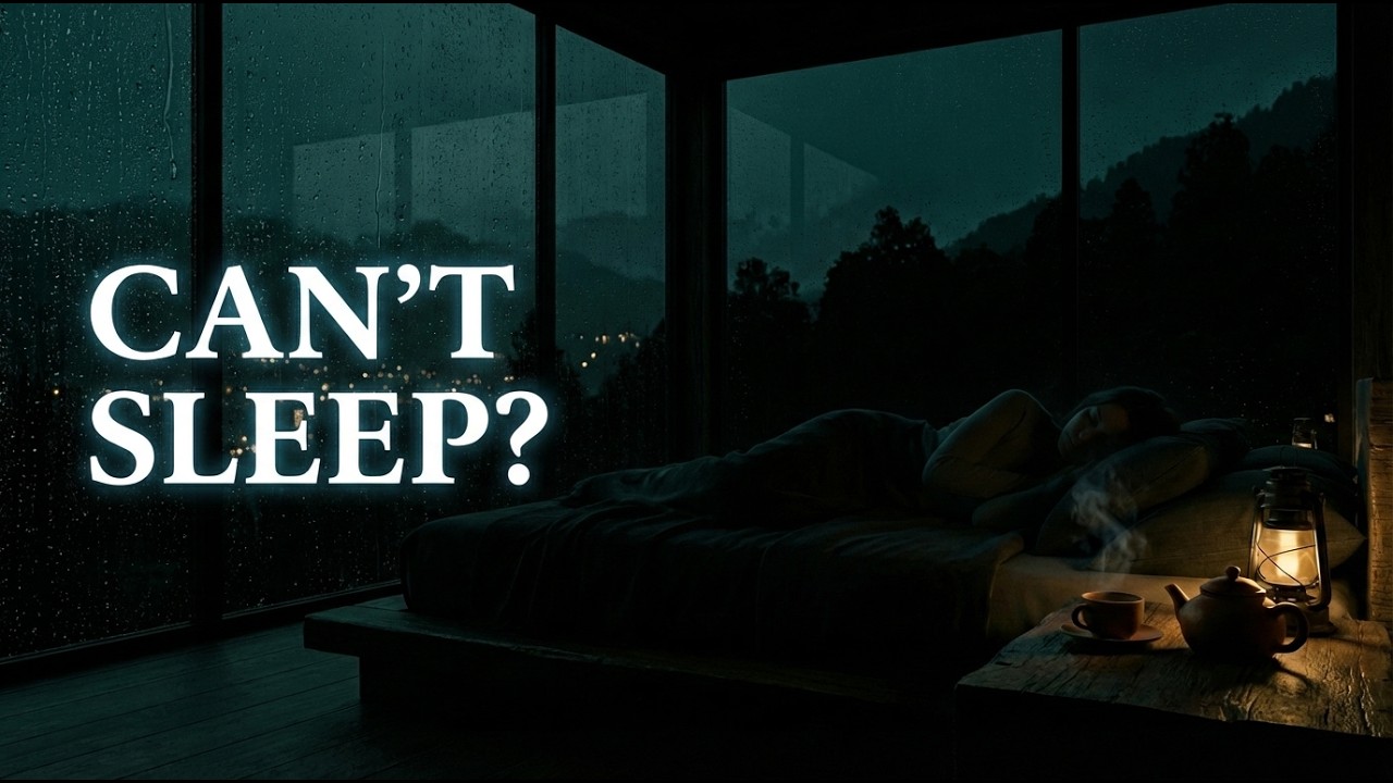 8 Hours of Rain for Overthinking and Anxiety Relief