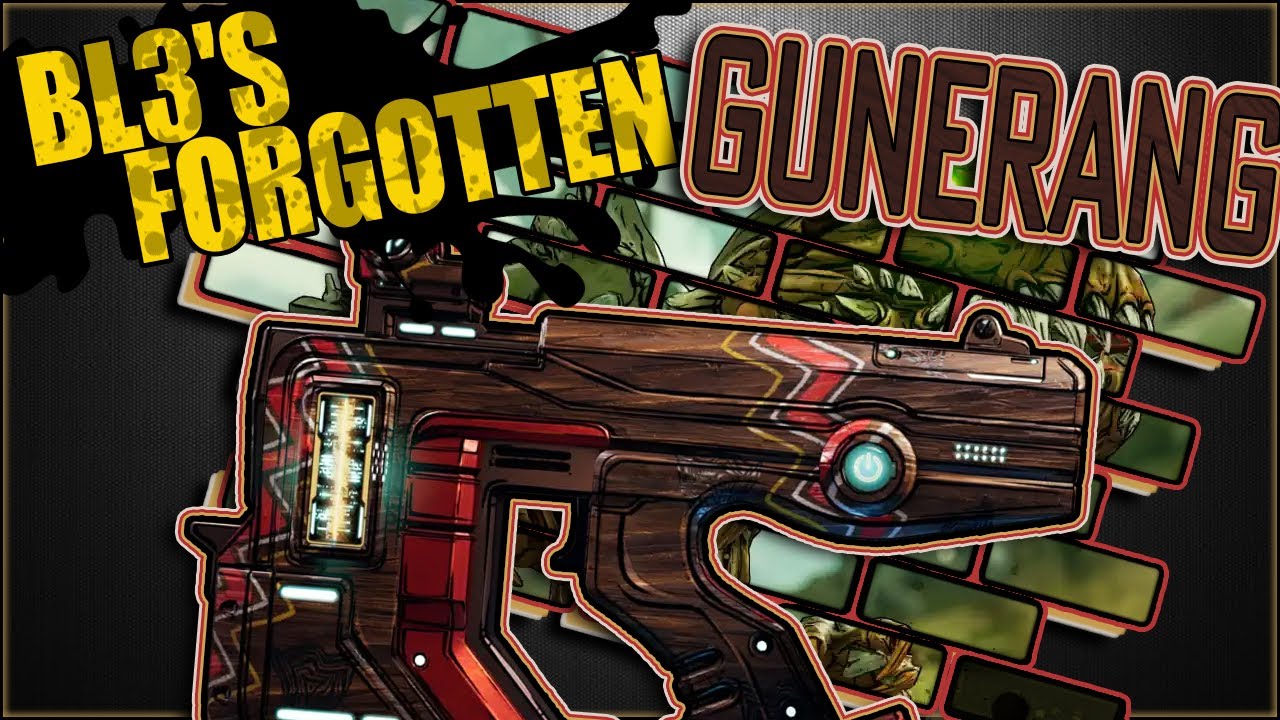 BL3's Forgotten - Gunerang - Legendary Tediore Pistol Showcase & Guide