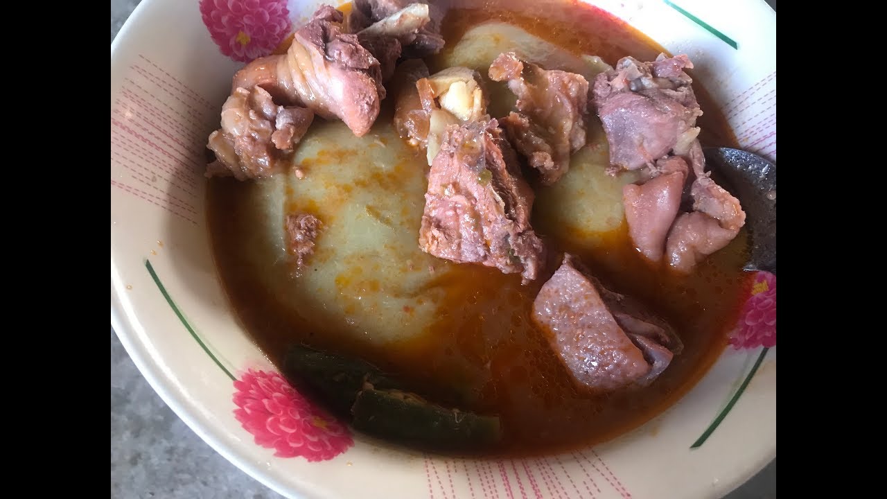 Comiendo Fufu En Ghana