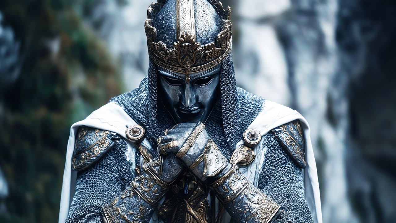 Король Балдуин IV в молитве | Эпическое тамплиерское григорианское пение ⚔️
