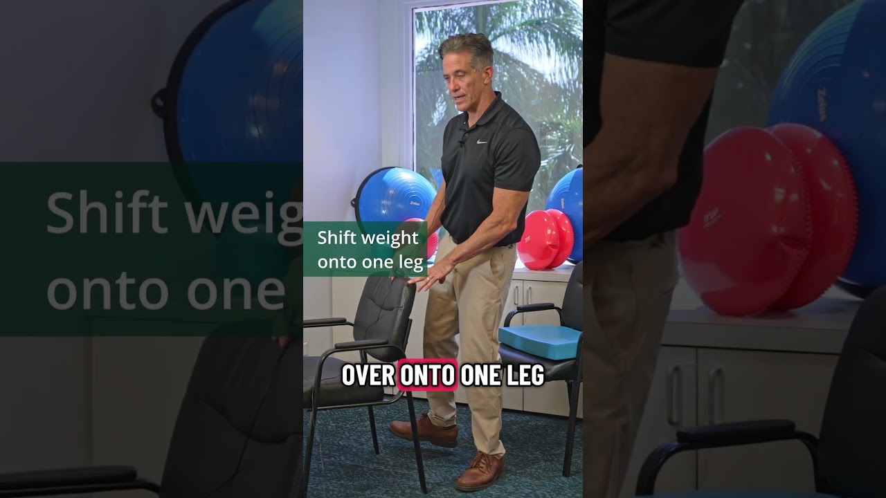 Три лучших упражнения для улучшения баланса у пожилых людей #фитнесдляпожилых #физиотерапия #физи...