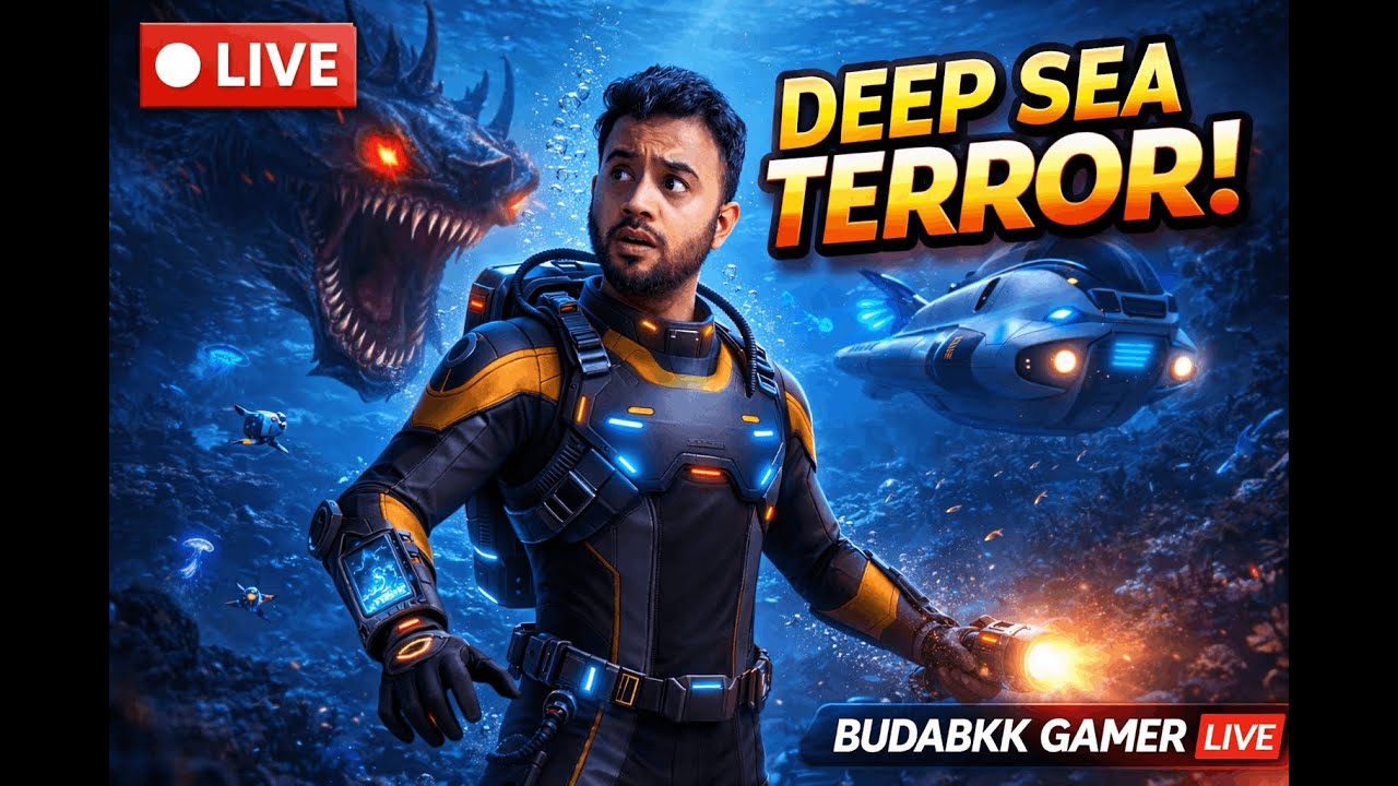 😱 DEEP SEA TERROR! | Subnautica LIVE – Leviathan Attack & Survival | Budabkk Gamer