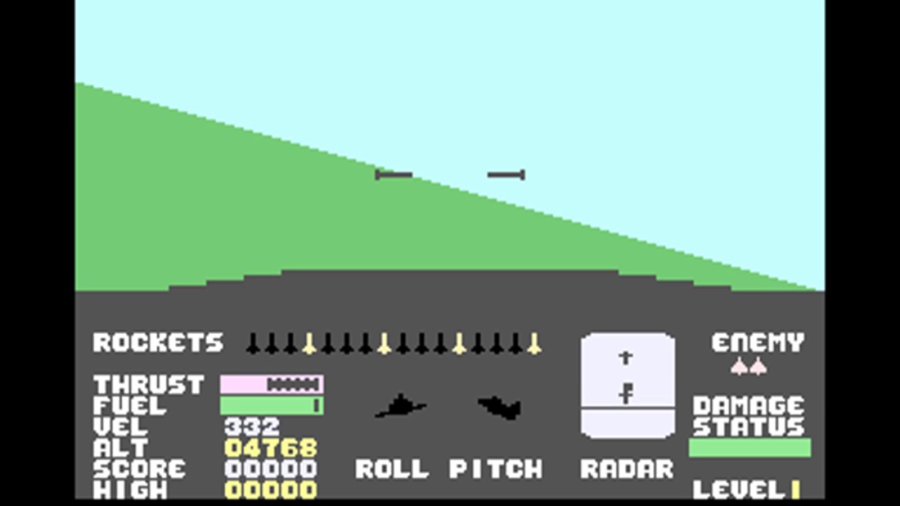 ACE 16 [Commodore 16 | Plus/4 game]