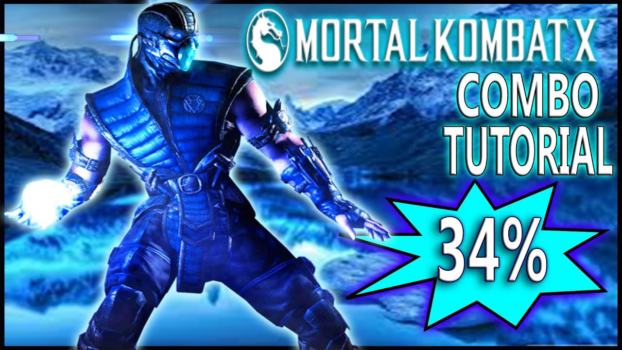 Комбо Mortal Kombat X SUBZERO — руководство по комбо CRYOMANCER