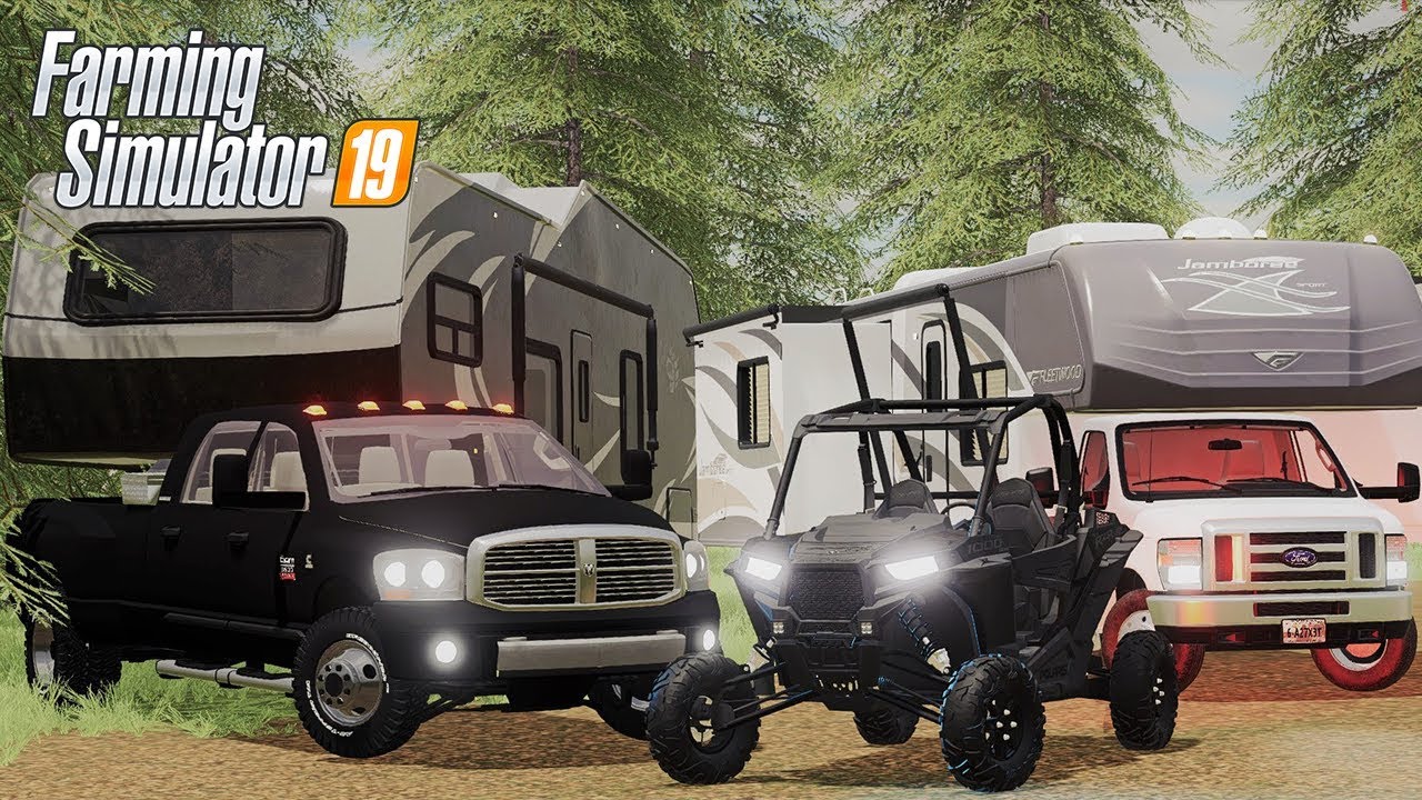 FARMERS GO CAMPING ON LABOR DAY - COUNTY LINE SEASONS FS19 (ROLEPLAY)