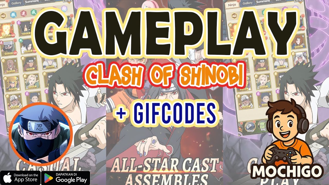 Clash of Shinobi Gameplay | 🎁5 Giftcode & How to Redeem Code - Android / IOS