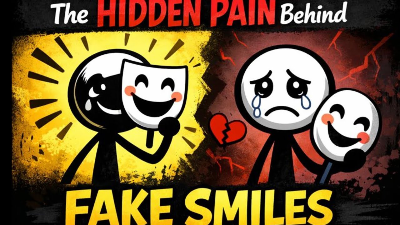 The Hidden Pain Behind Fake Smiles | What Nobody Talks AboutSmiling Outside, Hurting Inside &ndash; The T😍