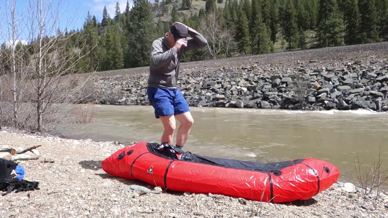 A packrafting day trip in Northwest Montana