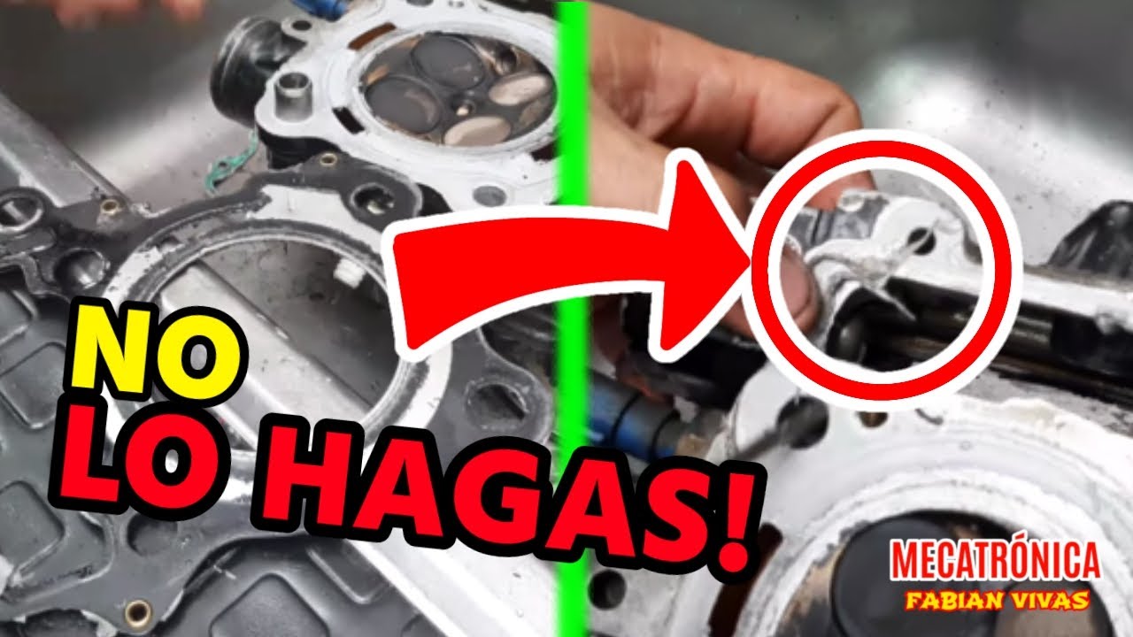 Que NO debes hacer en un Motor de PULSAR NS 200 en su Culata si no quieres que te bote Refrigerante