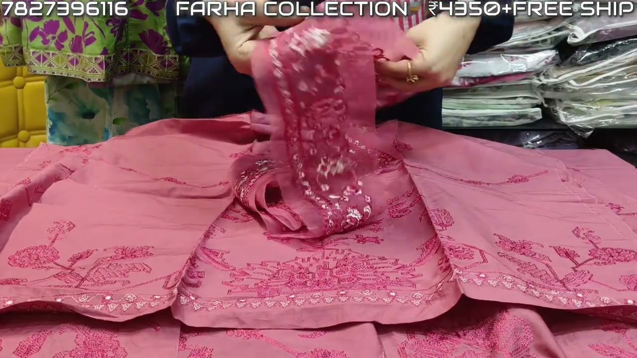 Coco embroidered lawn suits