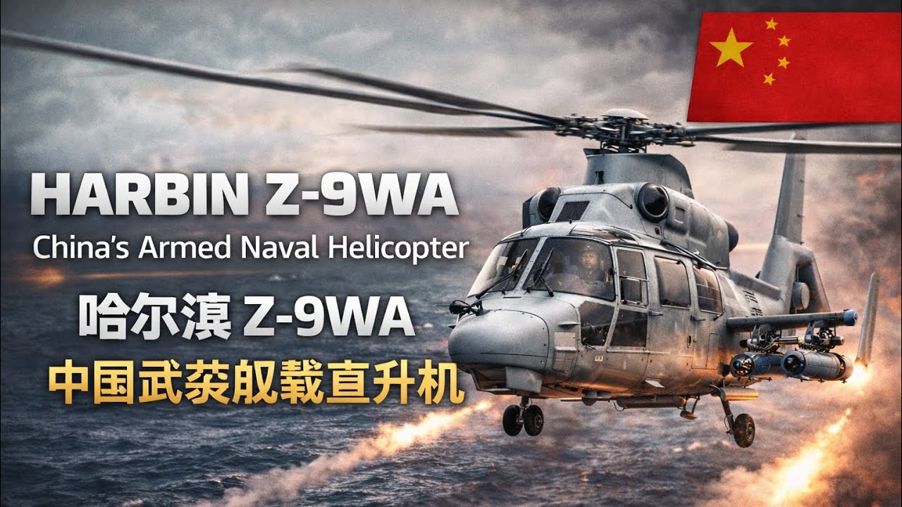 Harbin Z-9WA | China’s Armed Naval Helicopter / 哈尔滨 Z-9WA｜中国武装舰载直升机