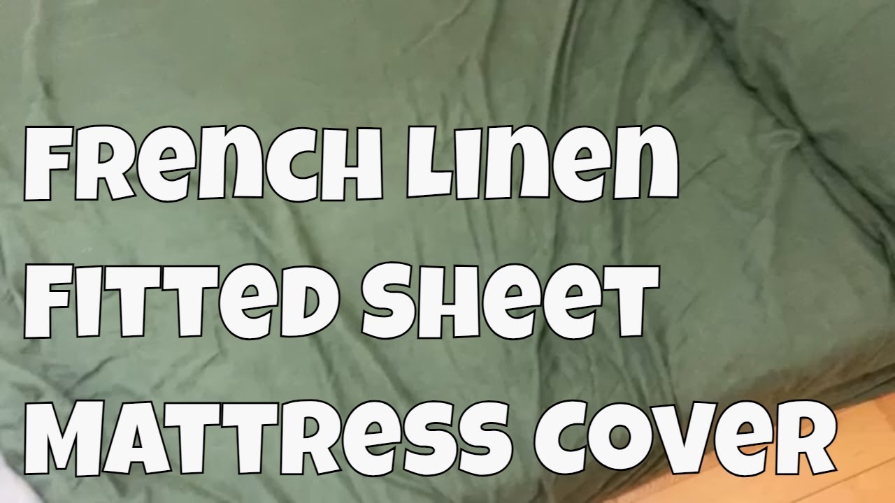 DAPU Linen fitted sheet - compared with another brand