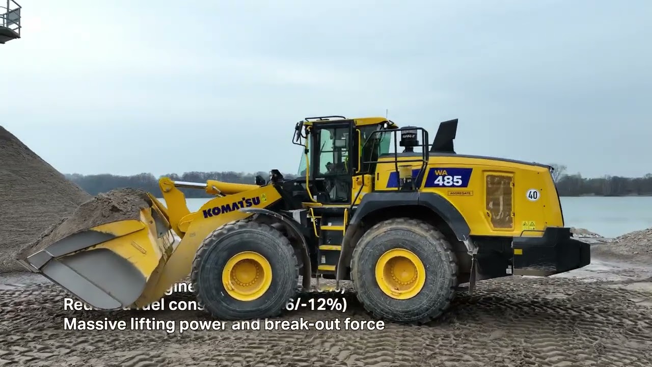 New generation wheel loaders WA475-11 and WA485-11