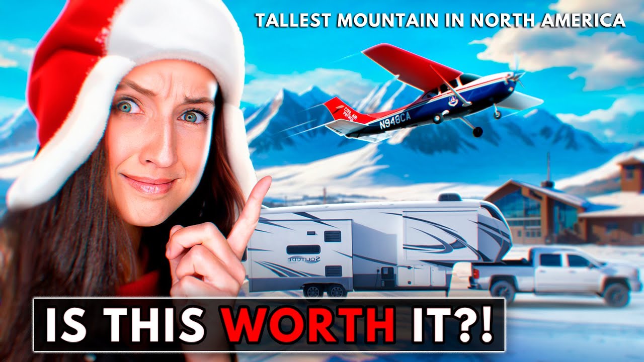The BEST Way for RVers to See Denali Mountain (Free RV Parking!)