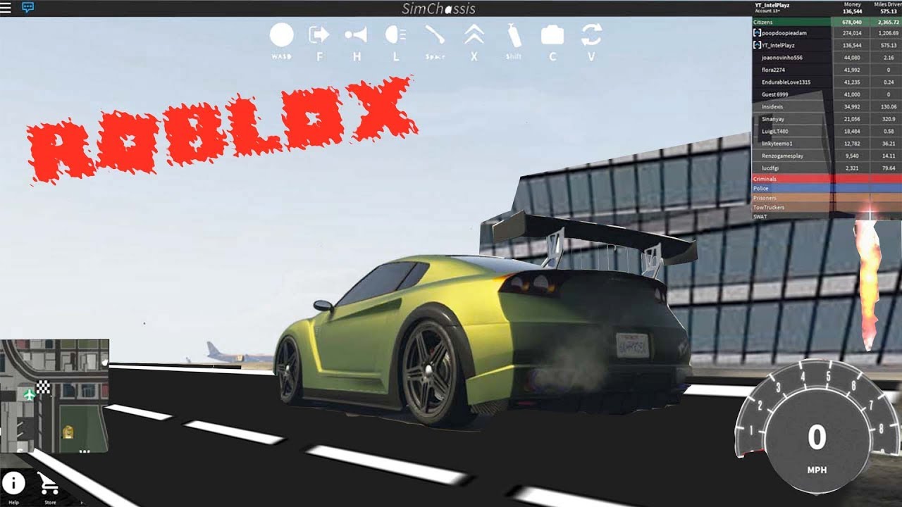 TANNER FOX GTR! Vehicle simulator Roblox!