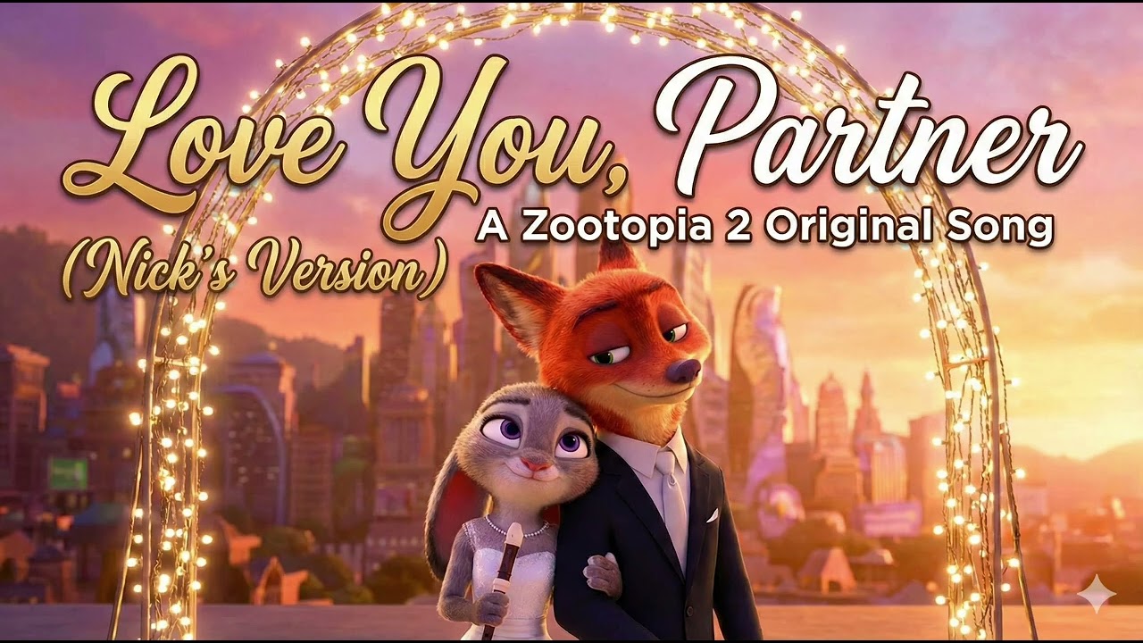 【Zootopia 2 Original Song】Nick Wilde - Love You, Partner  🦊🎙️