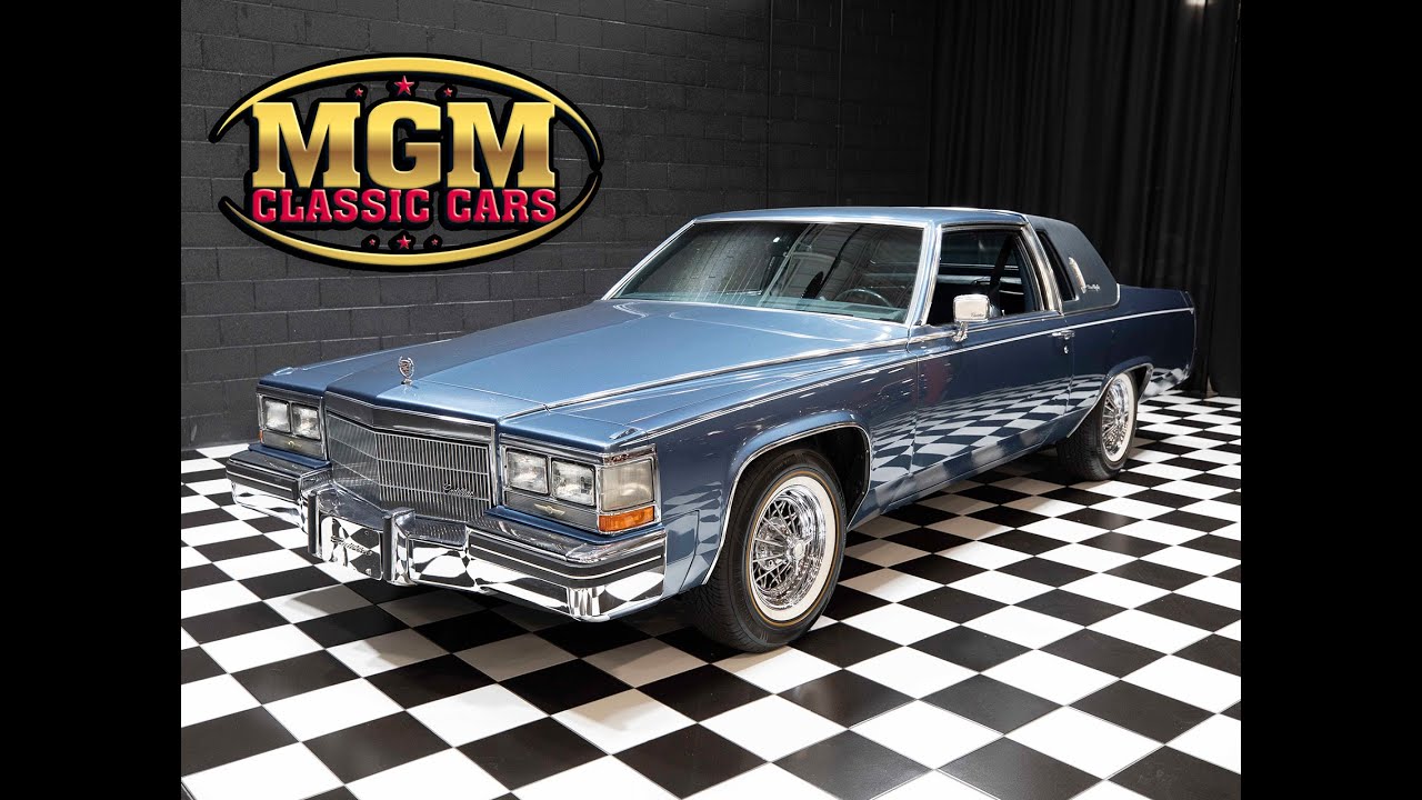 1985 Cadillac Fleetwood for sale Visit our website Mgmclassiccars.com $17,888.00