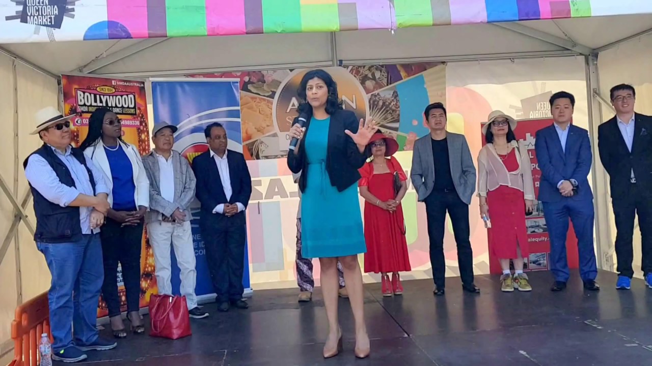 MP Samantha Ratnam - Nawal Moudgil @ ASEAN - Sawan Spring Fest 17