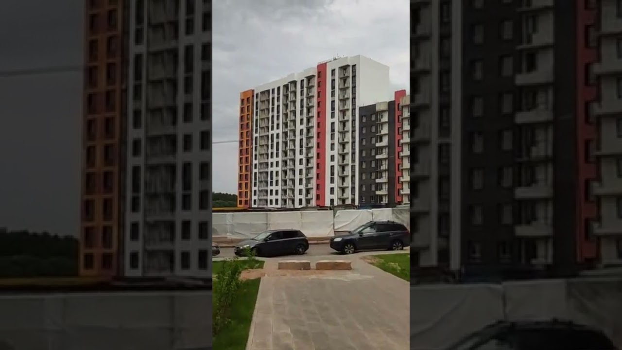 ЖК Эко Бунино, дворы, живописная дорожка через лес до метро Коммунарка