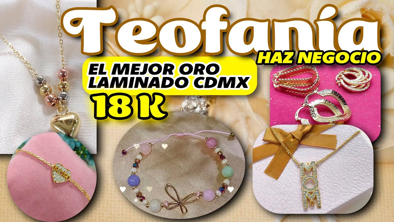🟢JOYAS TEOFANIA🟢 La mejor joyeria de MAYOREO para hacer negocio