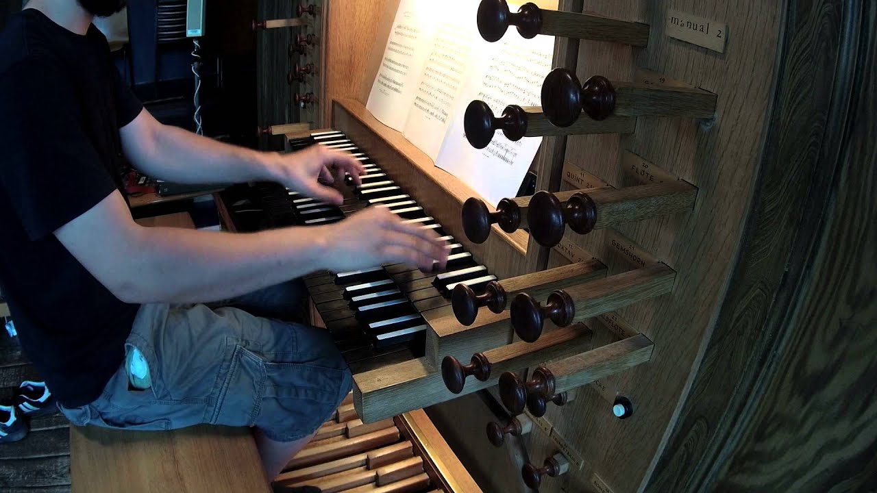 Johann Strauss - Radetzky March on Organ / Radetzky Marsch auf der Kirchenorgel