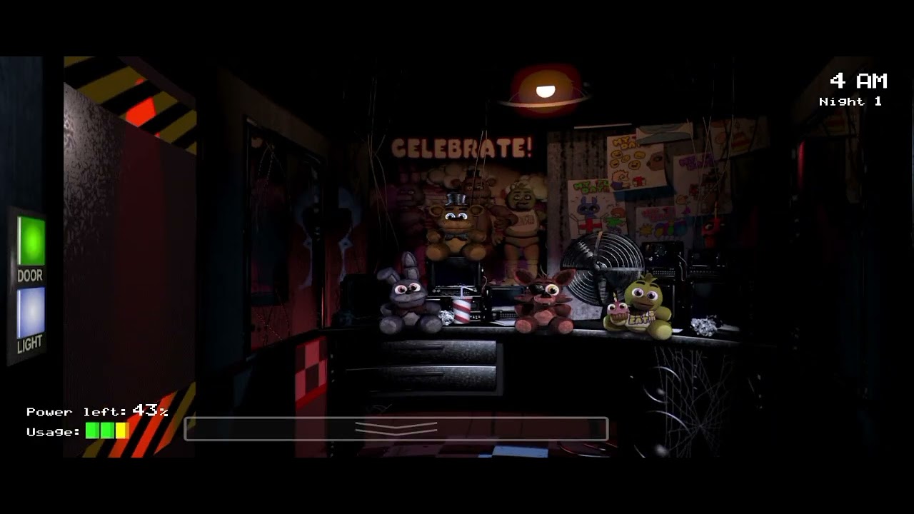 Граю в five nights at Freddy's оригінальний!