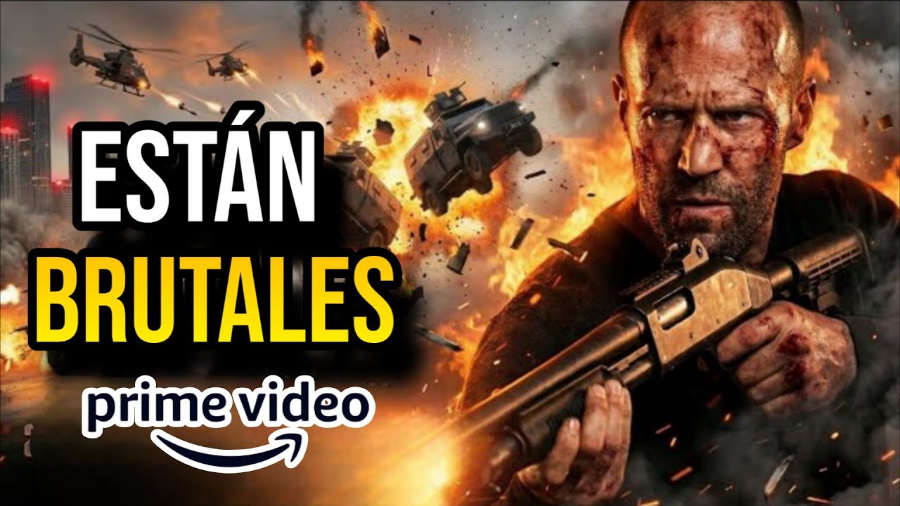 10 PELÍCULAS de ACCIÓN en Prime Video de 2026 que SÍ valen la pena