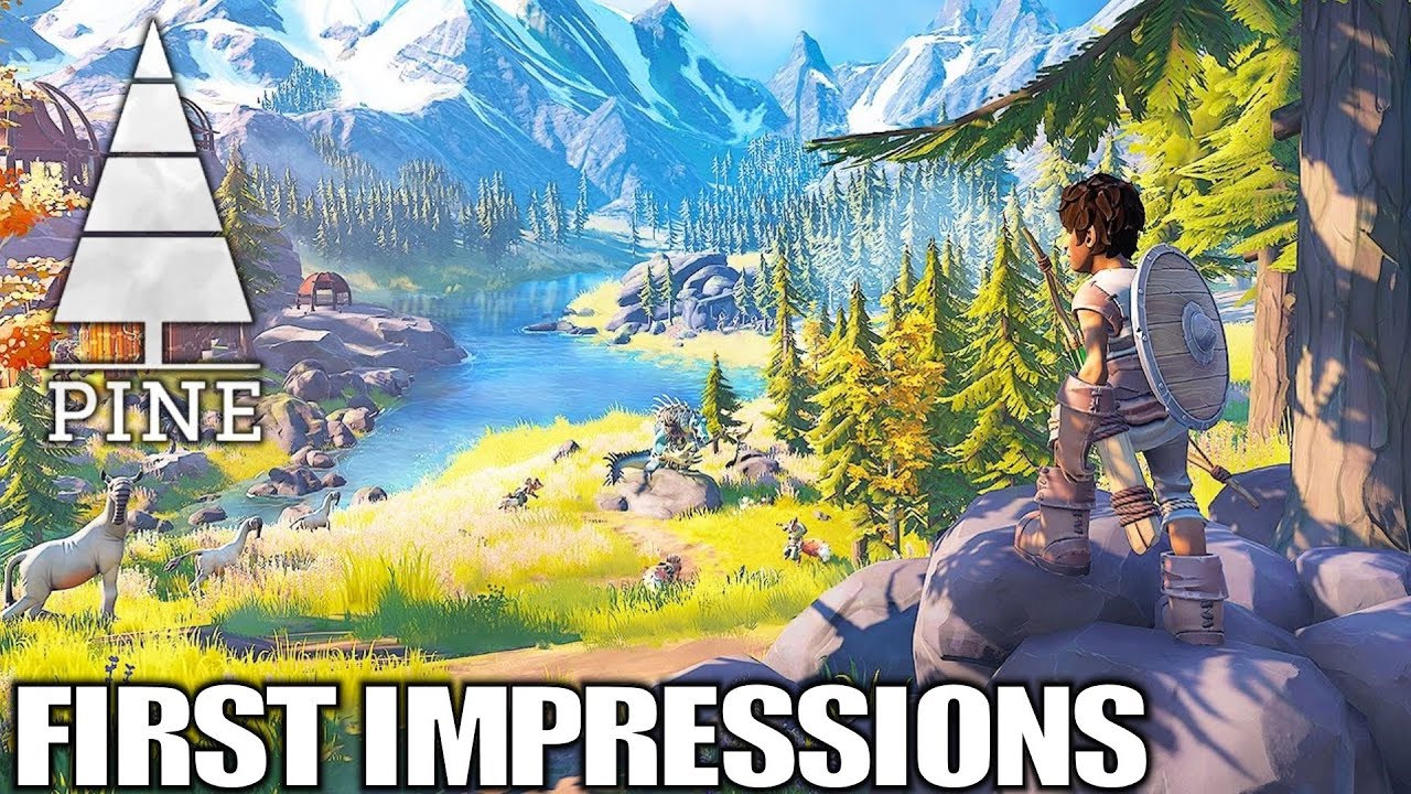 New Open World Adventure Survival RPG | Pine | First Impressions Gameplay | Part 1
