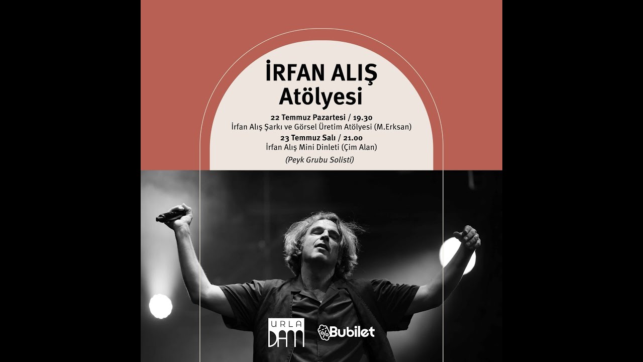Peyk'in Solisti İrfan Alış sahnesini, Urladam'ın Teknik İş Ortağı Tolga Kara'yla Paylaştı