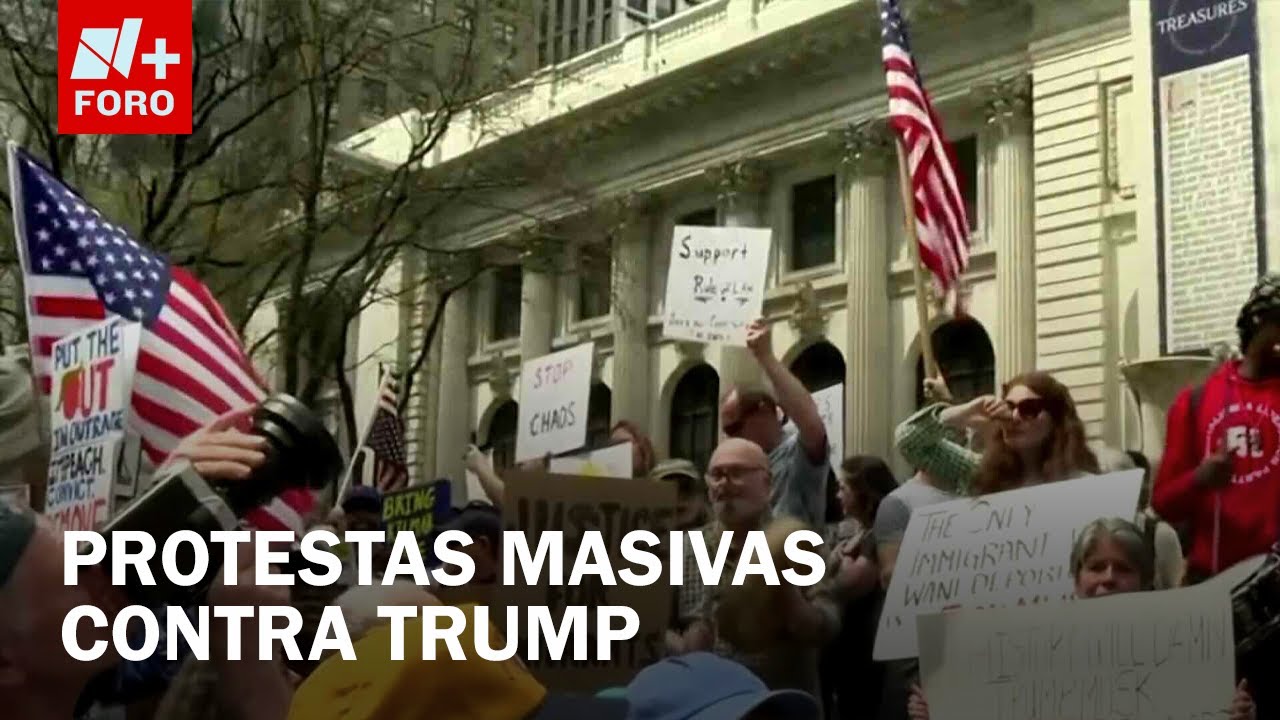 Se desatan protestas masivas contra Donald Trump en varias ciudades de EE. UU. - Las Noticias