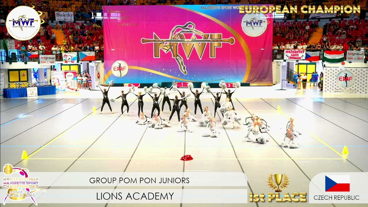 MWF/XX.EUROPEAN CHAMPIONSHIP OF MAJORETTE SPORTMONZA-IT/03.-06.07.2025.