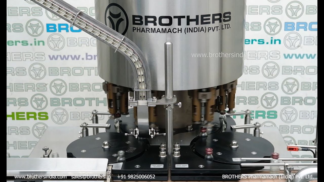 Six Head ROPP Capping Machine to apply Aluminium Cap on Bottles, ROPP Capping Machine, Capper