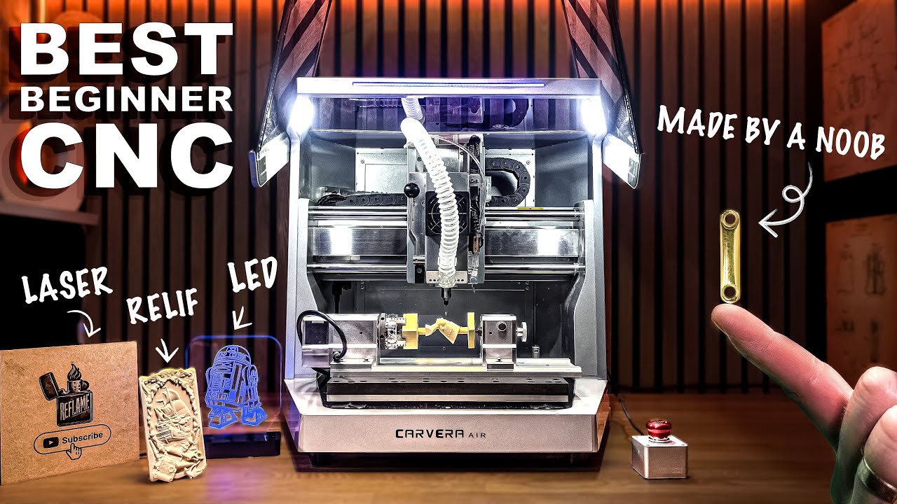 Carvera Air — Can You Make a CNC Part With No Experience?