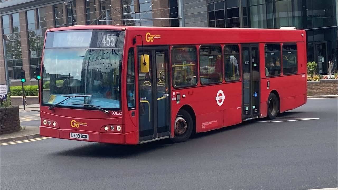 ADL Enviro200 East Lancs Esteem GAL Metrobus (C) SOE32 - LX09 BXR Route 455 Purley Old Lodge Lane
