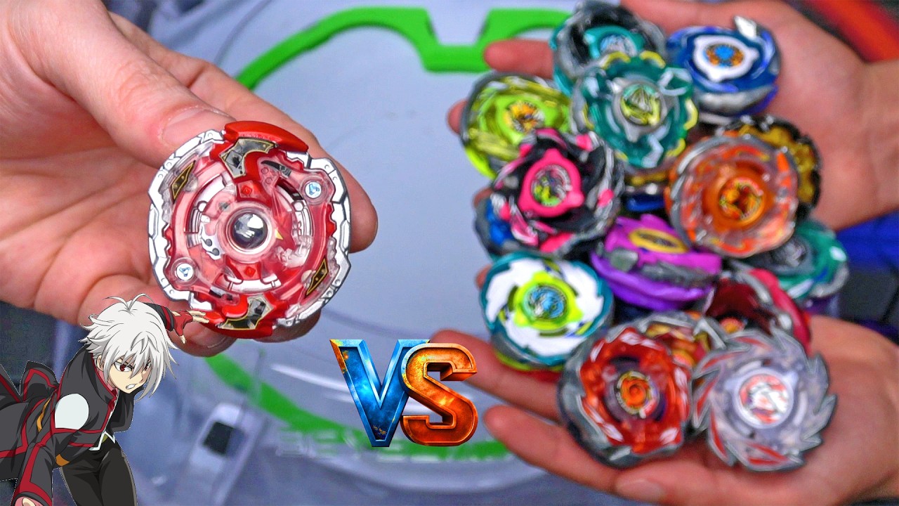 NEW STORM SPRIGGAN kontra WSZYSTKIE CX BEYS Bitwy Beyblade X