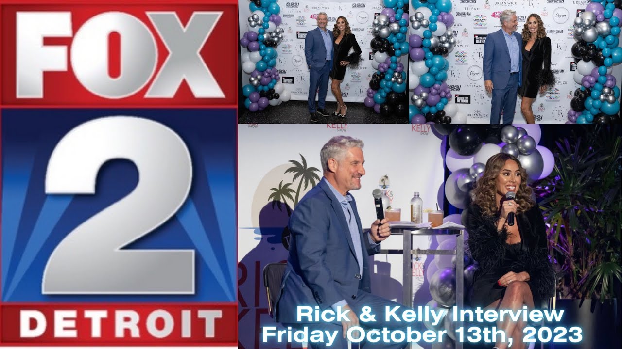 Rick Leventhal & Kelly Dodd discuss their live NEW show on Fox 2 Detroit!