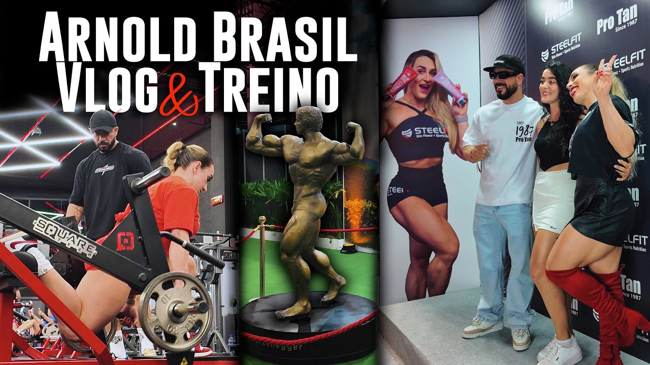 ARNOLD BRASIL - VIAGEM, TREINO E VLOG