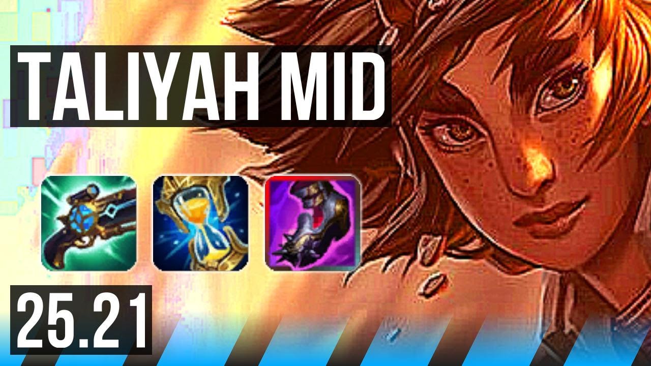 TALIYAH vs YONE (MID) | Godlike | KR Challenger | 25.21