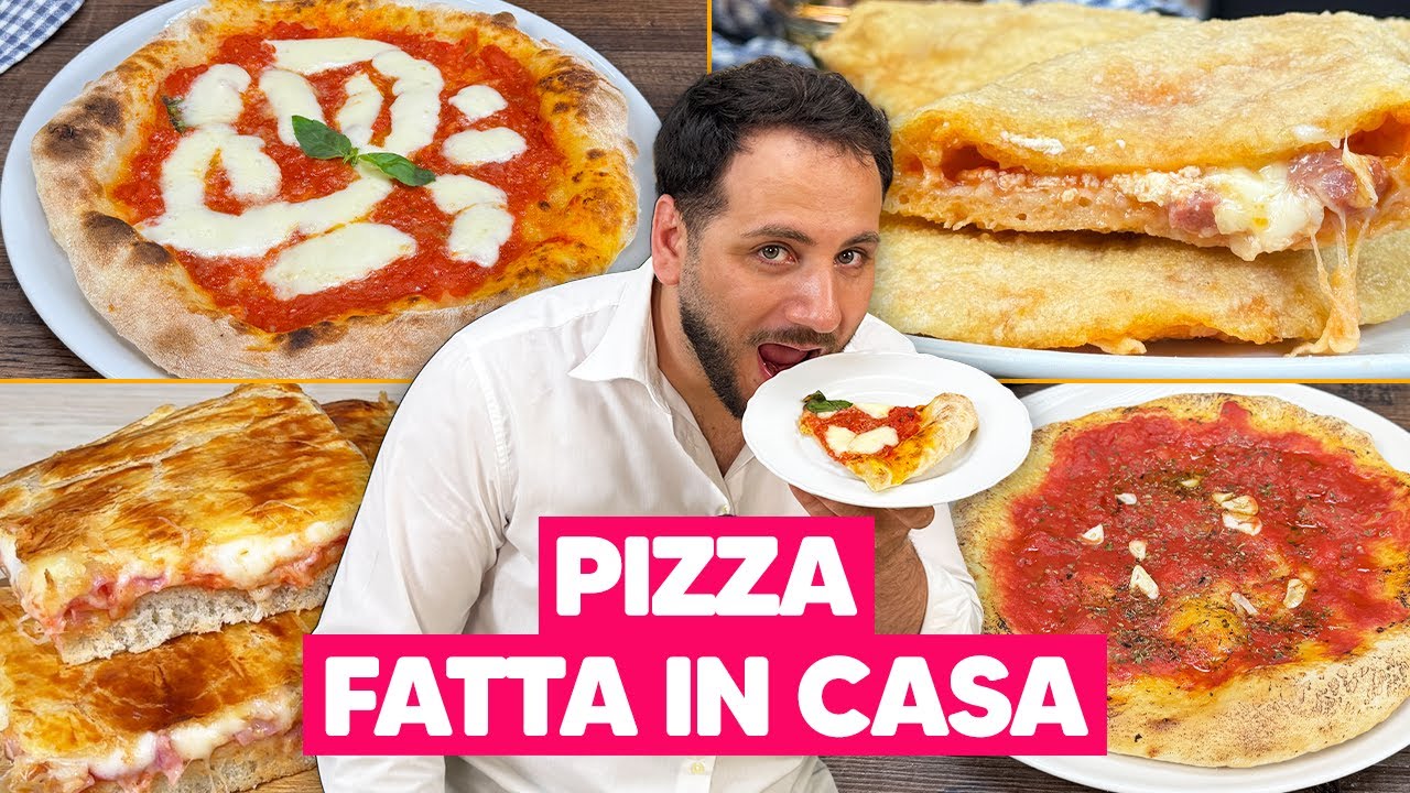 PIZZA FATTA IN CASA: 4 ricette facilissime per un risultato perfetto 🍕​