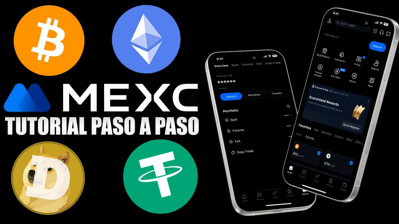 &iquest;C&oacute;mo Invertir en Criptomonedas con las mejores comisiones en 2025? | Tutorial MEXC
