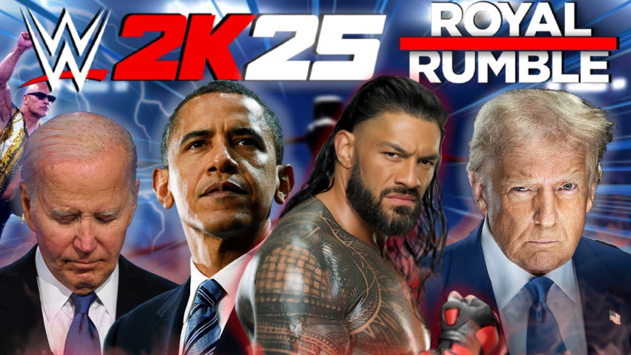 US Presidents Play WWE2k25 - Pt.2 (Royal Rumble)