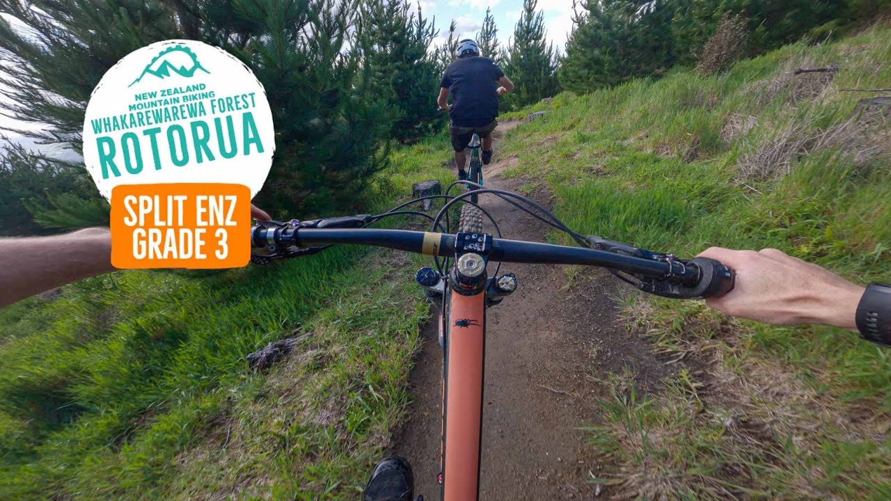 Race Pace  on Rotorua’s longest downhill - Split Enz