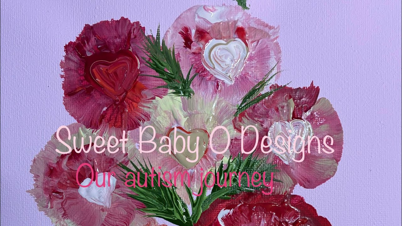 Sharing our journey with breast cancer and autism while painting 