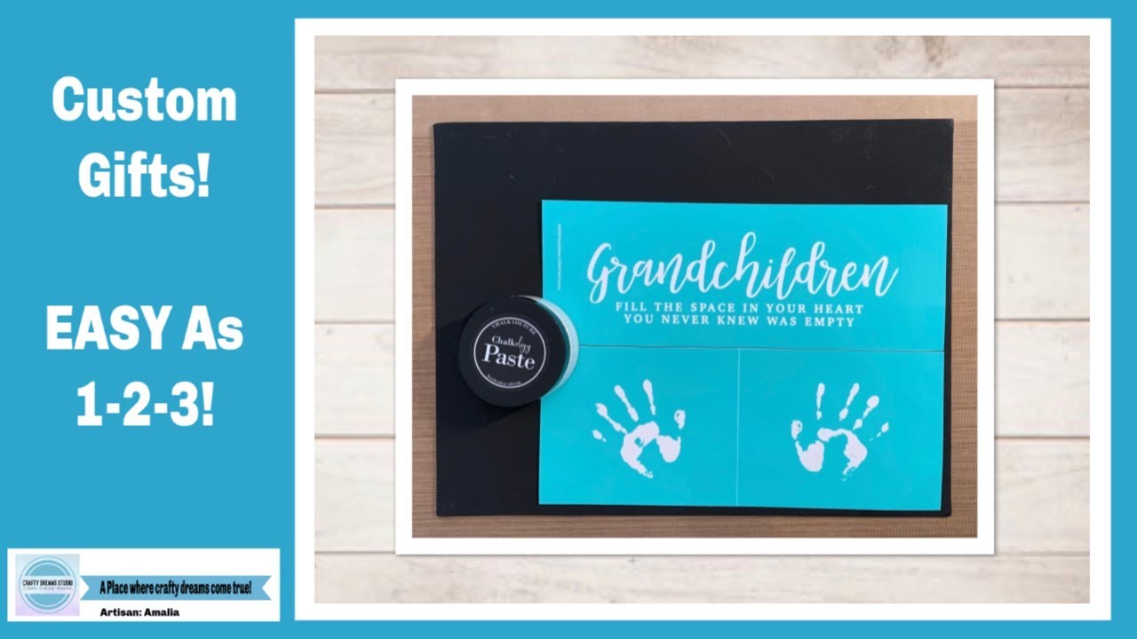 Custom Gifts are as EASY as 1-2-3!~Chalk Couture