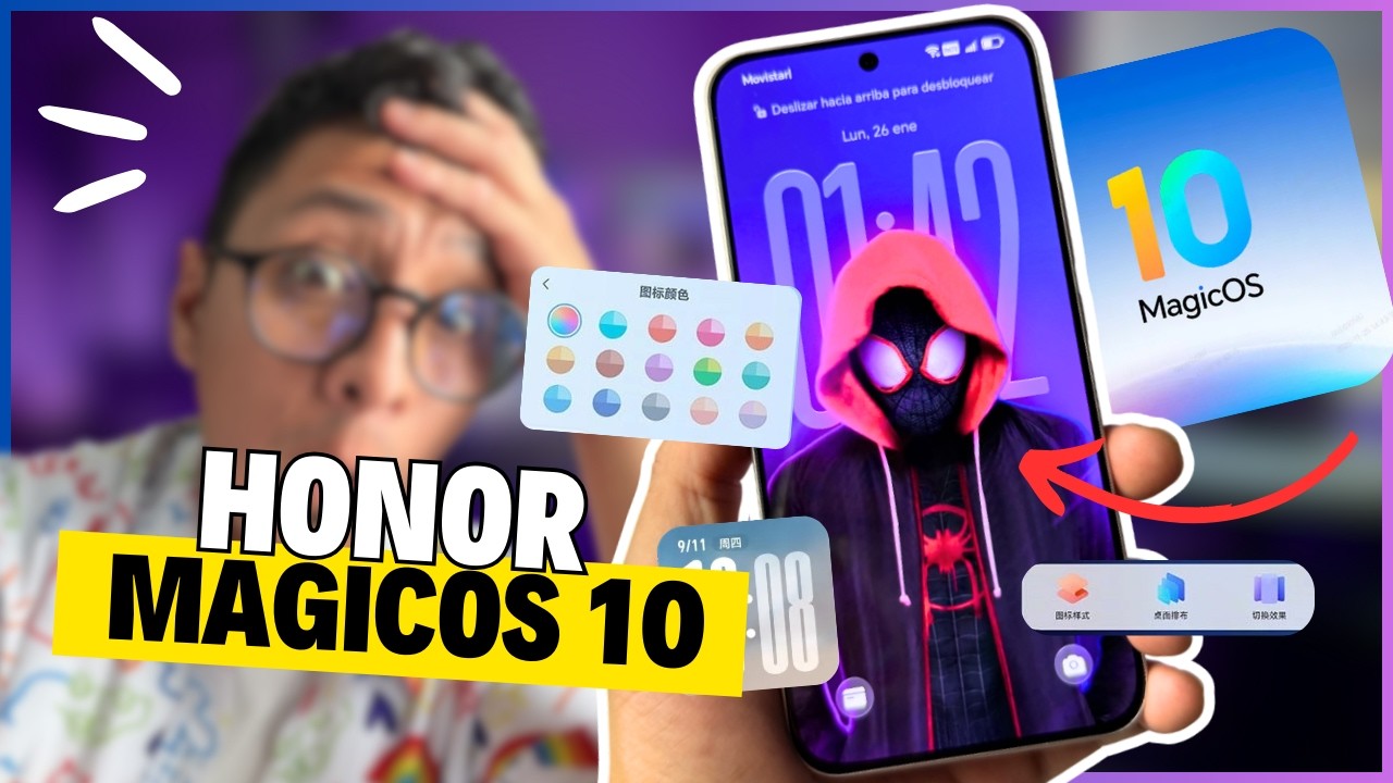 ¡Ya llegó HONOR MagicOS 10! 😱 Todas las NOVEDADES + TRUCOS ¿Vale la pena?