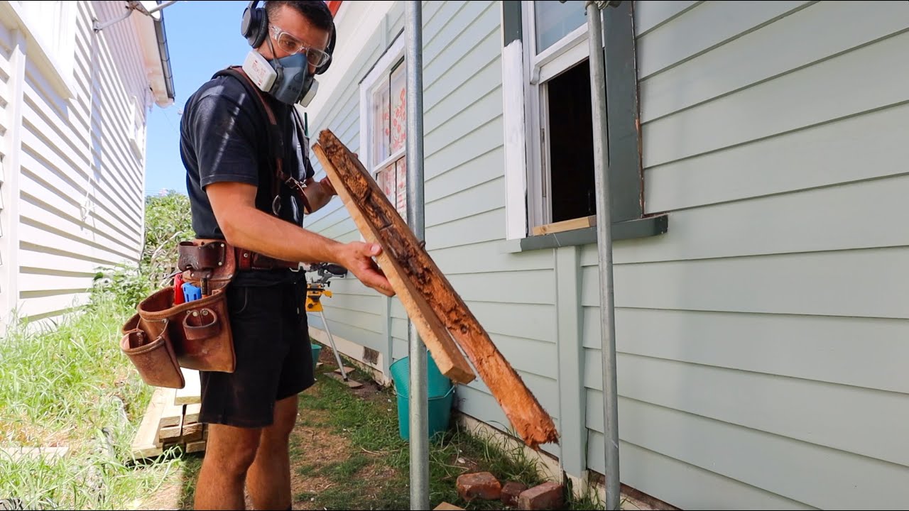 Rebuilding a Rotten Bathroom Floor