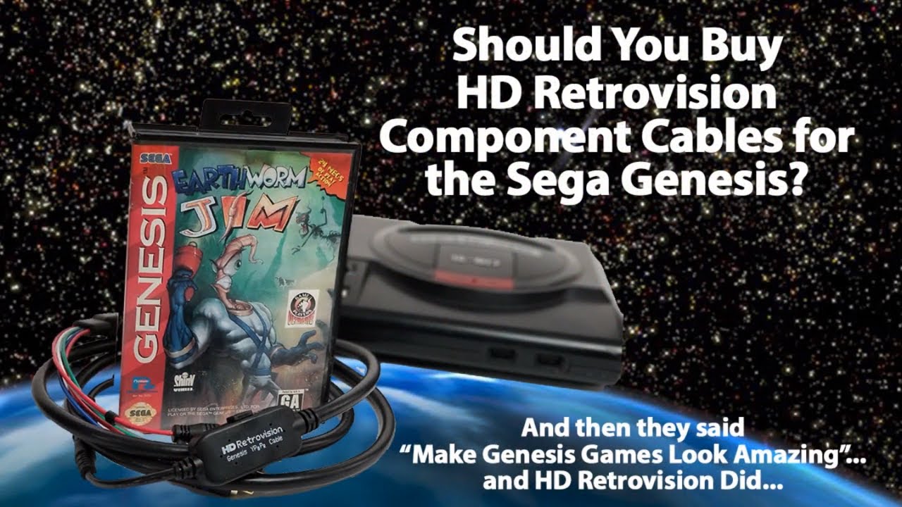 Стоит ли покупать компонентные видеокабели HD Retrovision RGB для Sega Genesis Model 1 и Model 2?