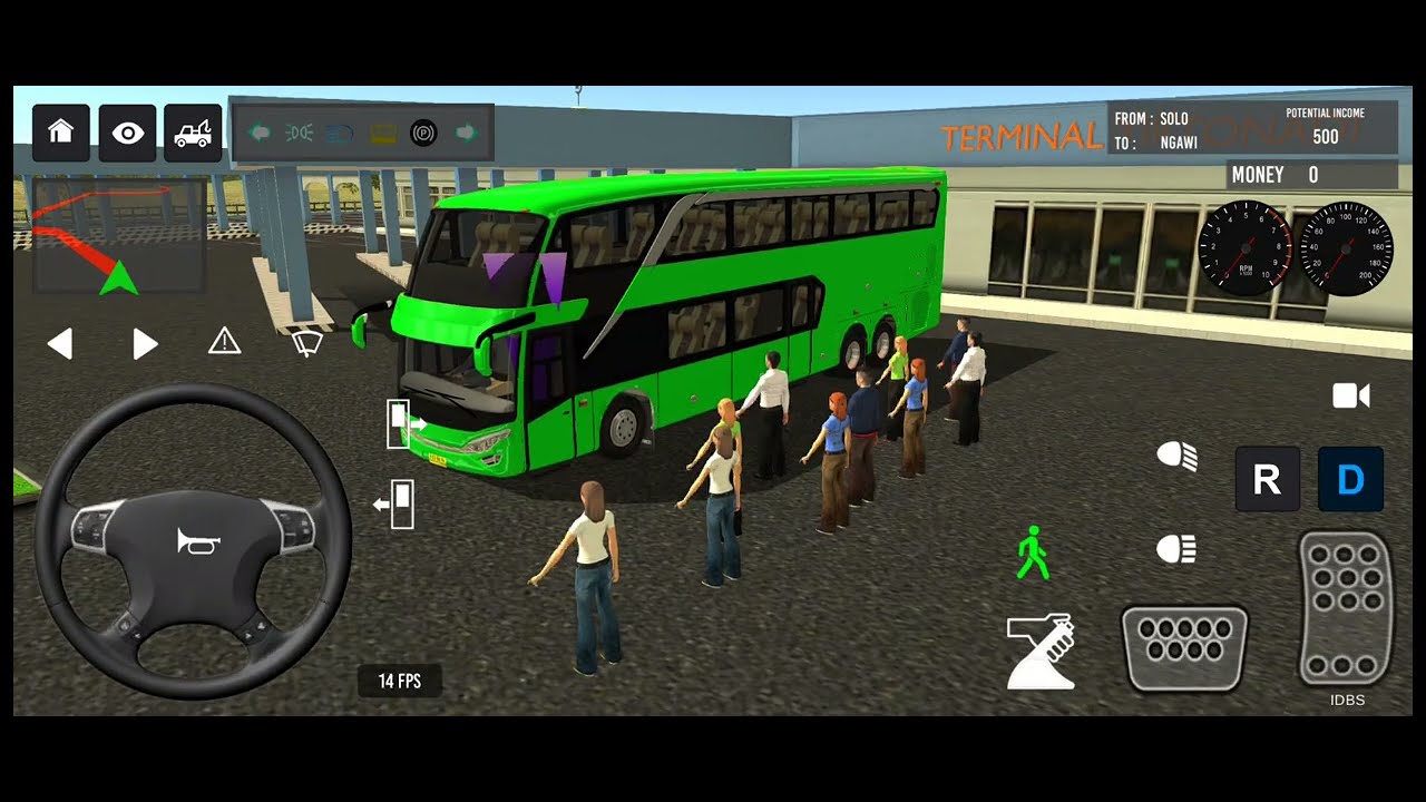 Euro Coach bus Simulator 😱🚌 || new coach bus Simulator part 8 Android Gameplay
