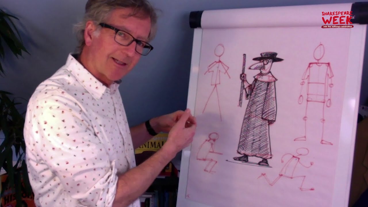 Shakespeare Week 2021 | Behind the Scenes with Horrible Histories' Artist Martin Brown